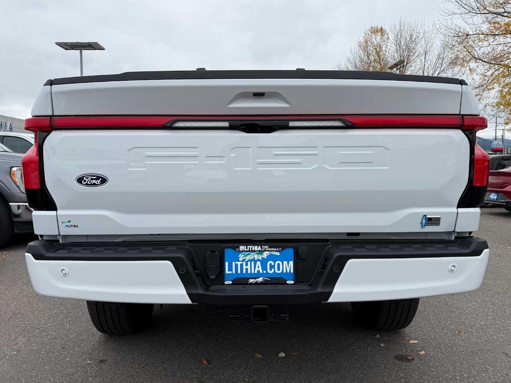 new 2025 Ford F-150 Lightning car, priced at $78,717