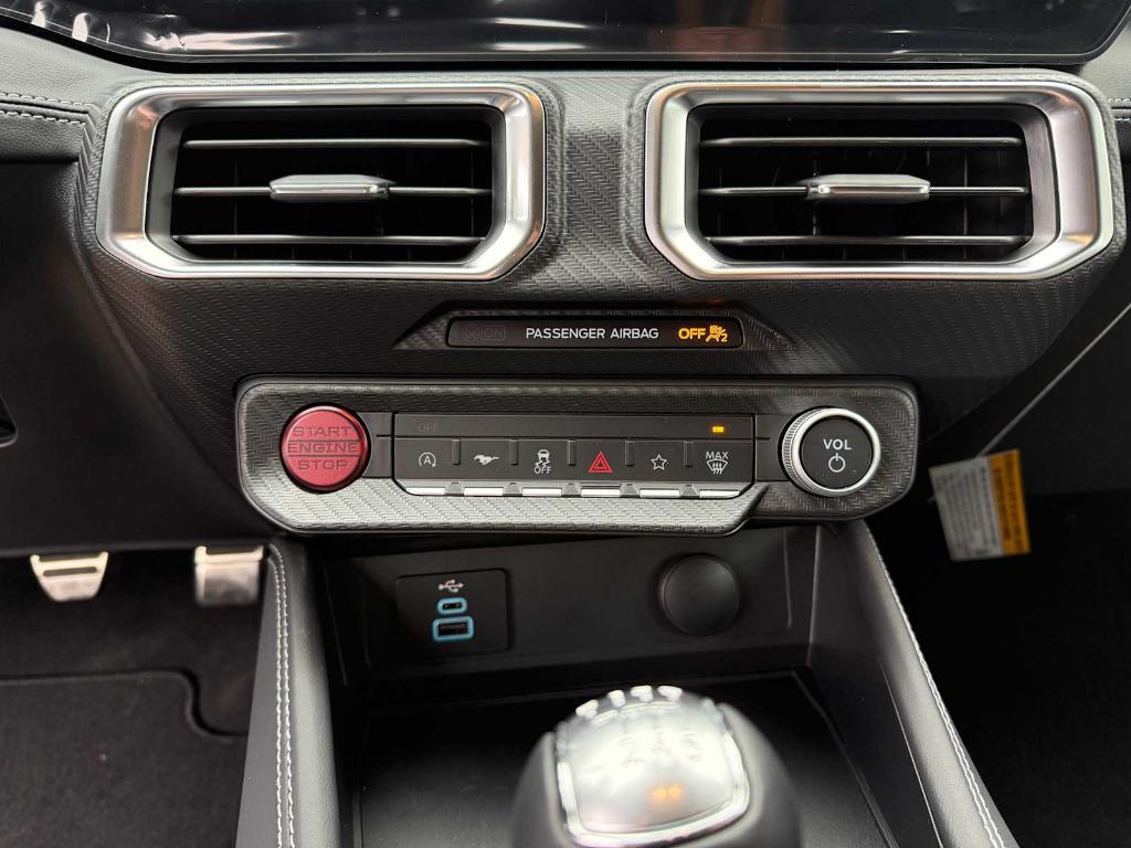 new 2025 Ford Mustang car, priced at $61,389