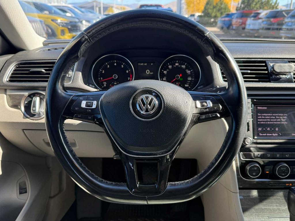used 2018 Volkswagen Passat car, priced at $13,900