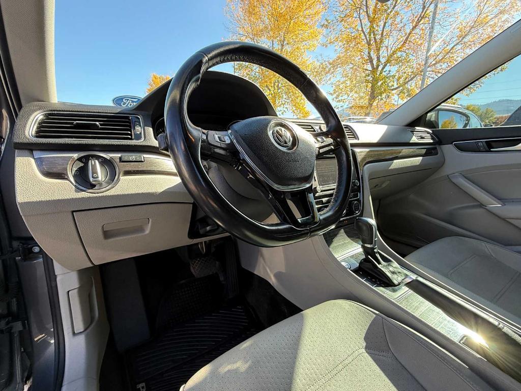 used 2018 Volkswagen Passat car, priced at $13,900