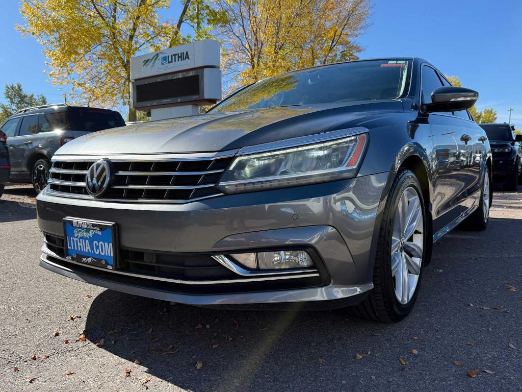used 2018 Volkswagen Passat car, priced at $13,900