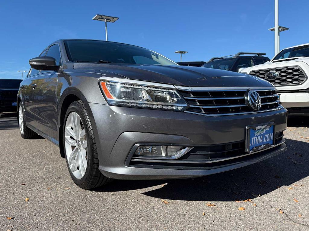 used 2018 Volkswagen Passat car, priced at $13,900