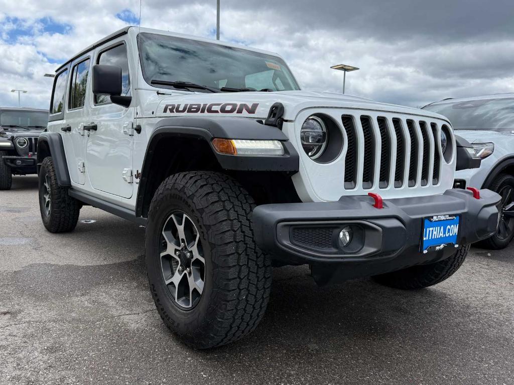 used 2021 Jeep Wrangler Unlimited car, priced at $38,677
