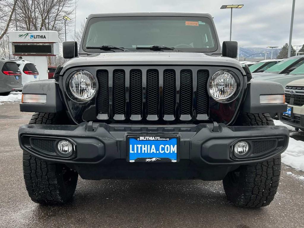 used 2020 Jeep Wrangler Unlimited car, priced at $34,995