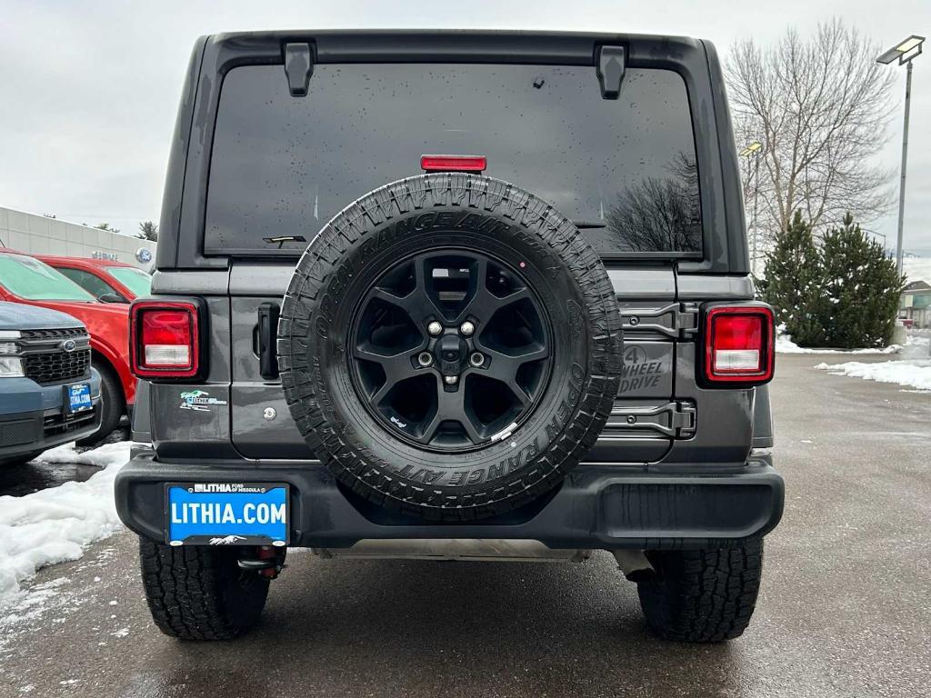 used 2020 Jeep Wrangler Unlimited car, priced at $34,995