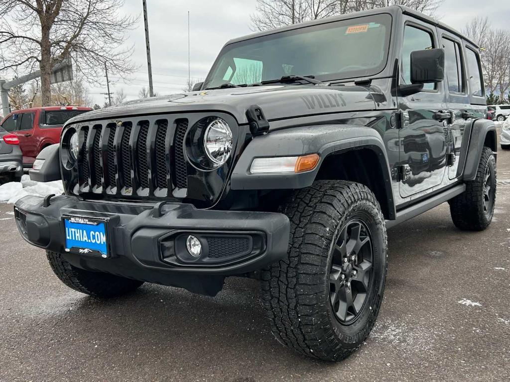 used 2020 Jeep Wrangler Unlimited car, priced at $34,995