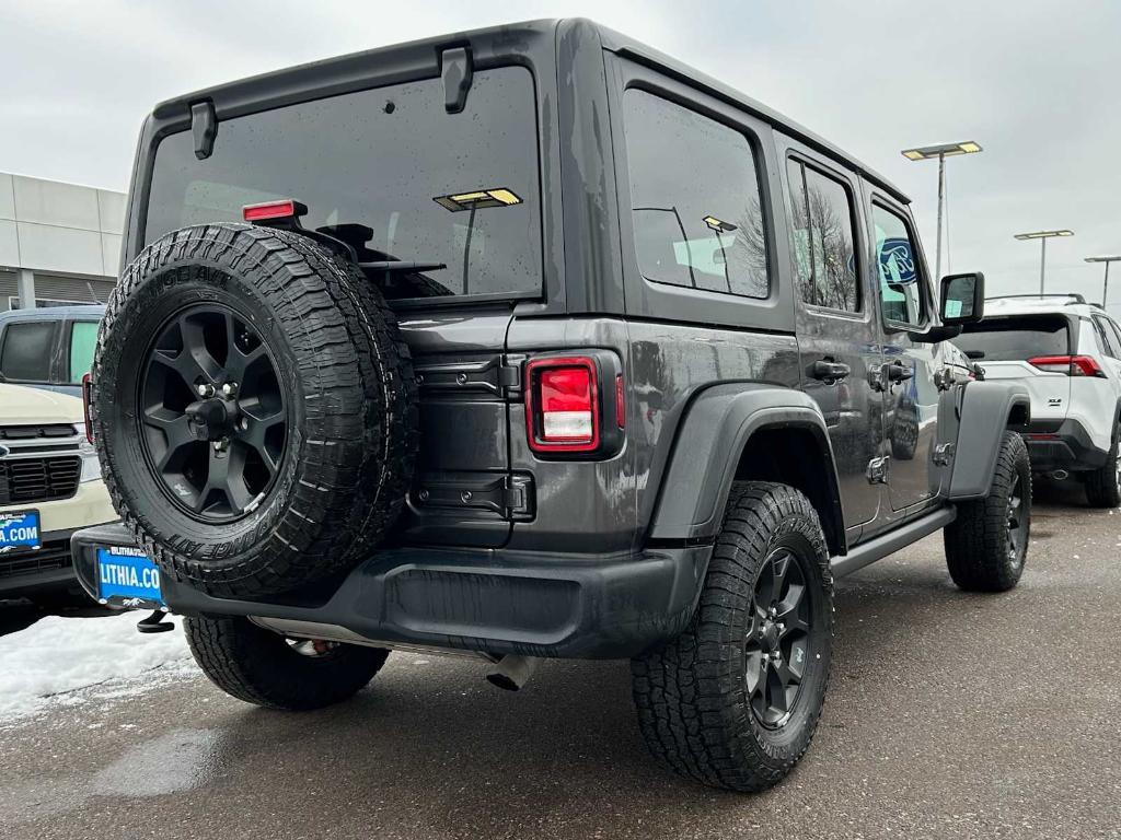 used 2020 Jeep Wrangler Unlimited car, priced at $34,995