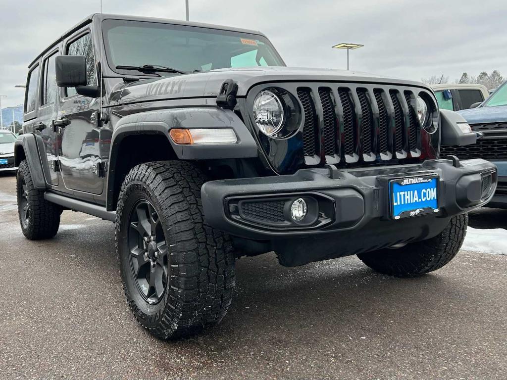 used 2020 Jeep Wrangler Unlimited car, priced at $34,995