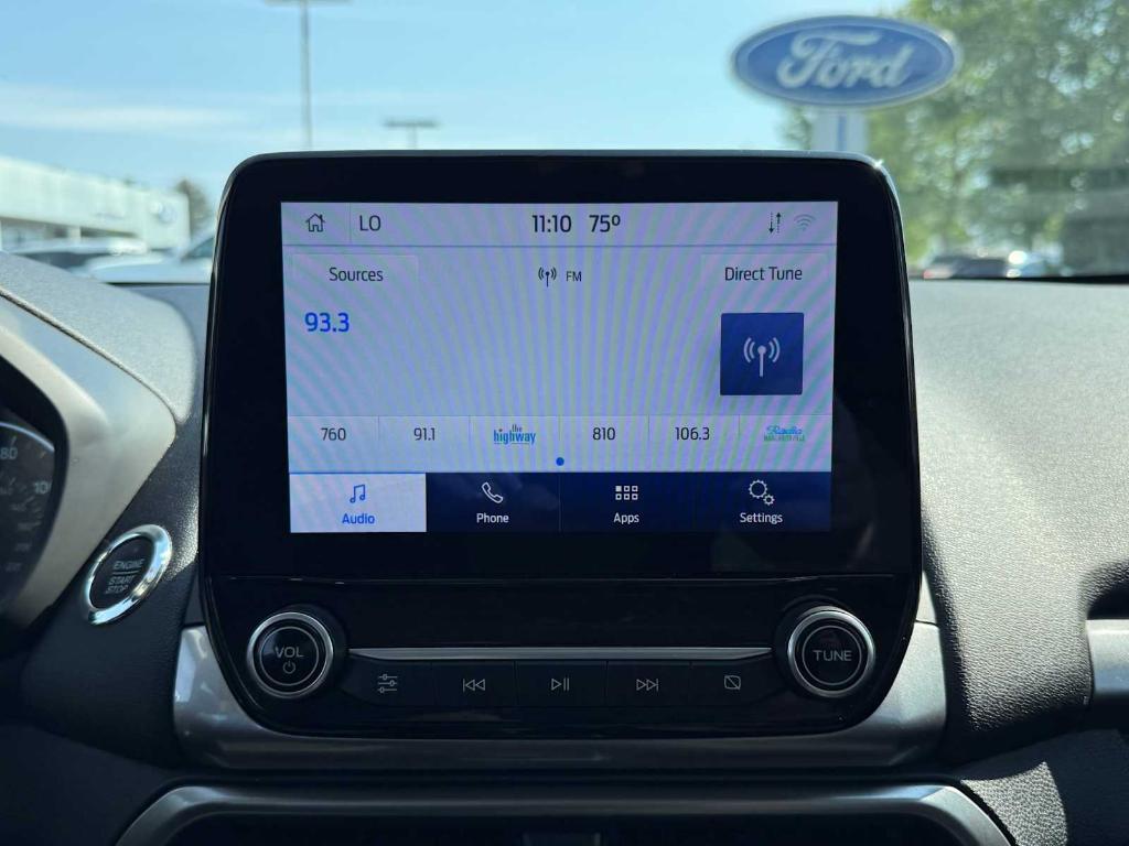used 2021 Ford EcoSport car, priced at $18,995
