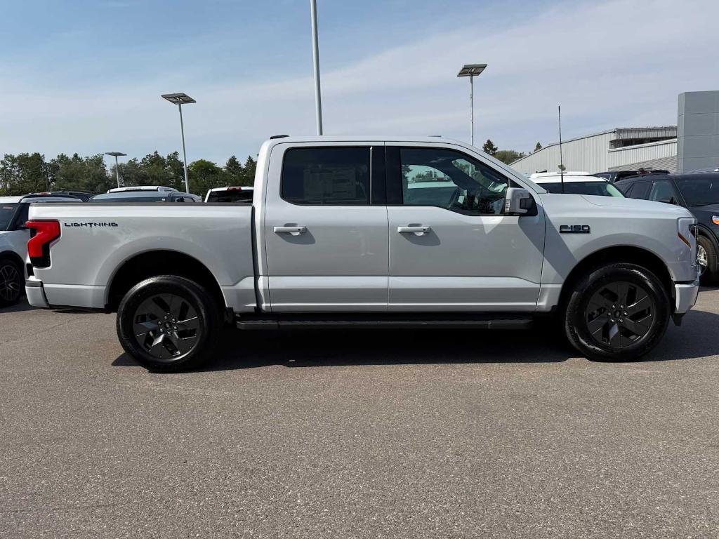 new 2025 Ford F-150 Lightning car, priced at $78,496