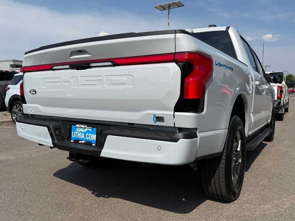 new 2025 Ford F-150 Lightning car, priced at $78,496