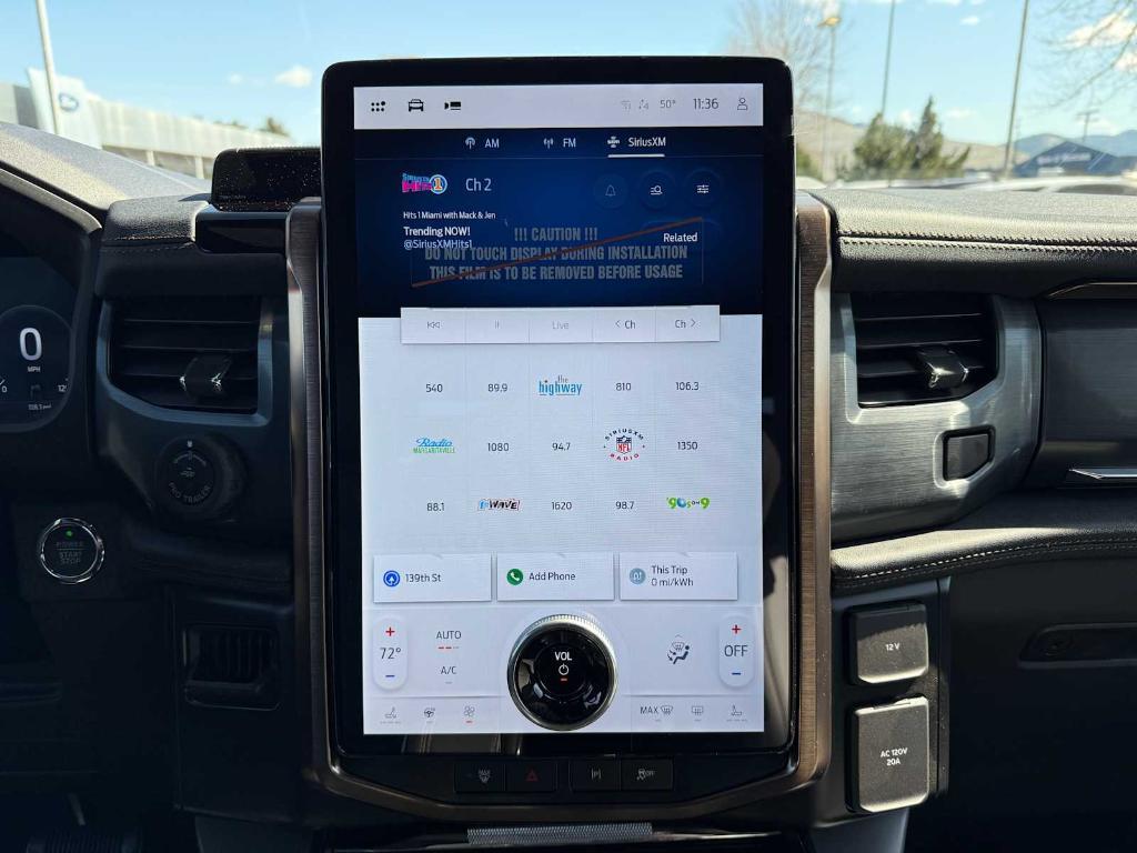 new 2024 Ford F-150 Lightning car, priced at $73,581