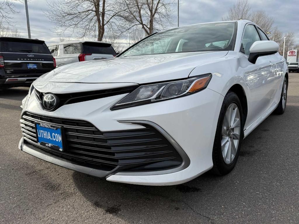 used 2021 Toyota Camry car, priced at $18,585