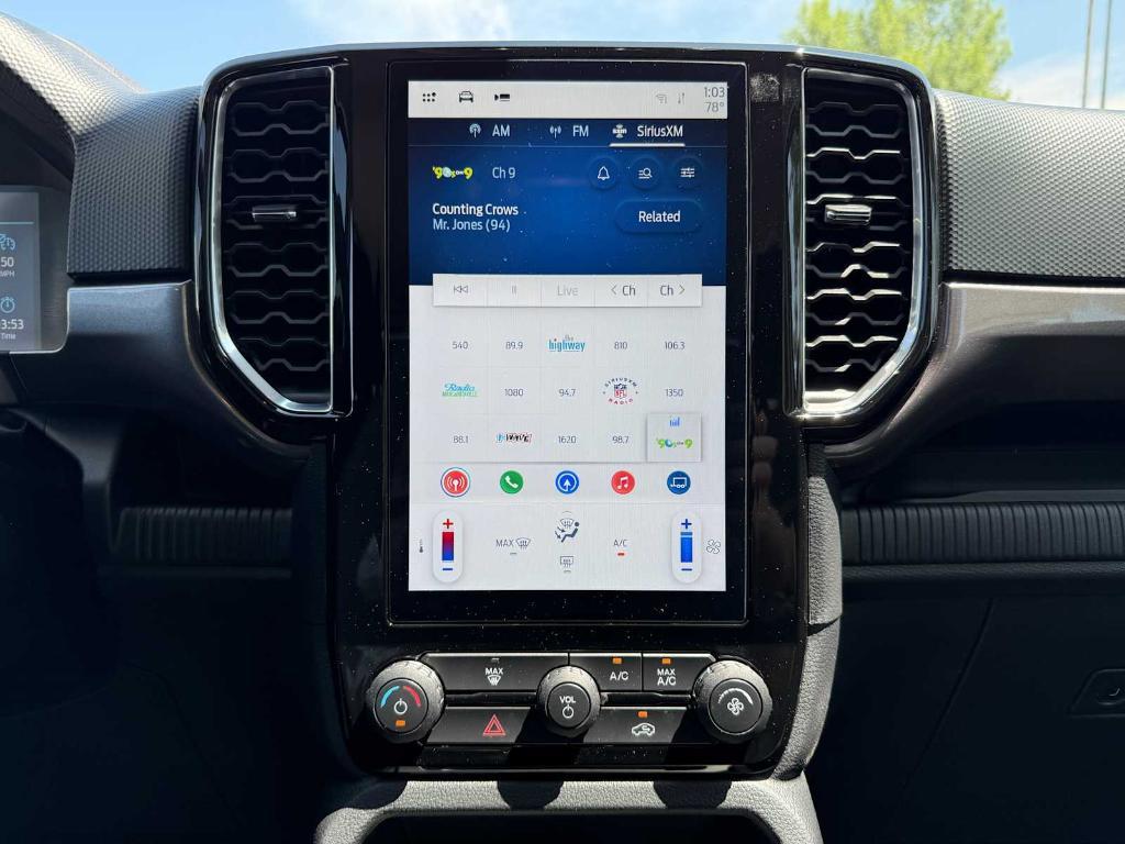 new 2025 Ford Ranger car, priced at $43,870
