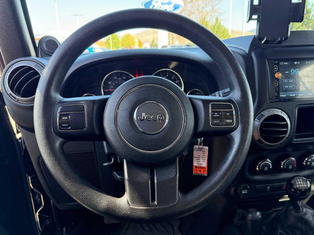 used 2012 Jeep Wrangler car, priced at $15,995