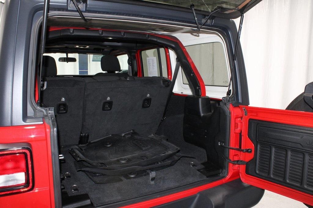 used 2021 Jeep Wrangler Unlimited car, priced at $25,465