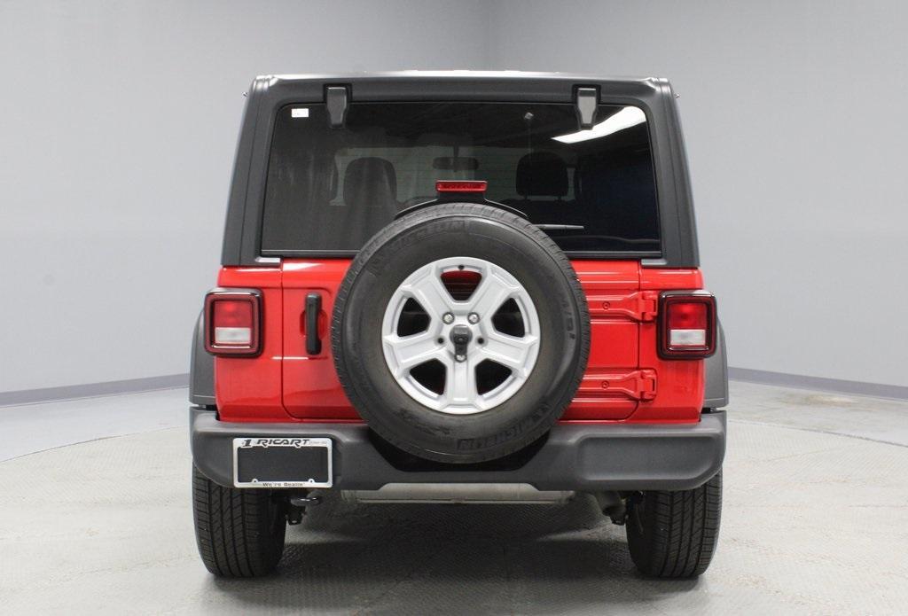 used 2021 Jeep Wrangler Unlimited car, priced at $25,465