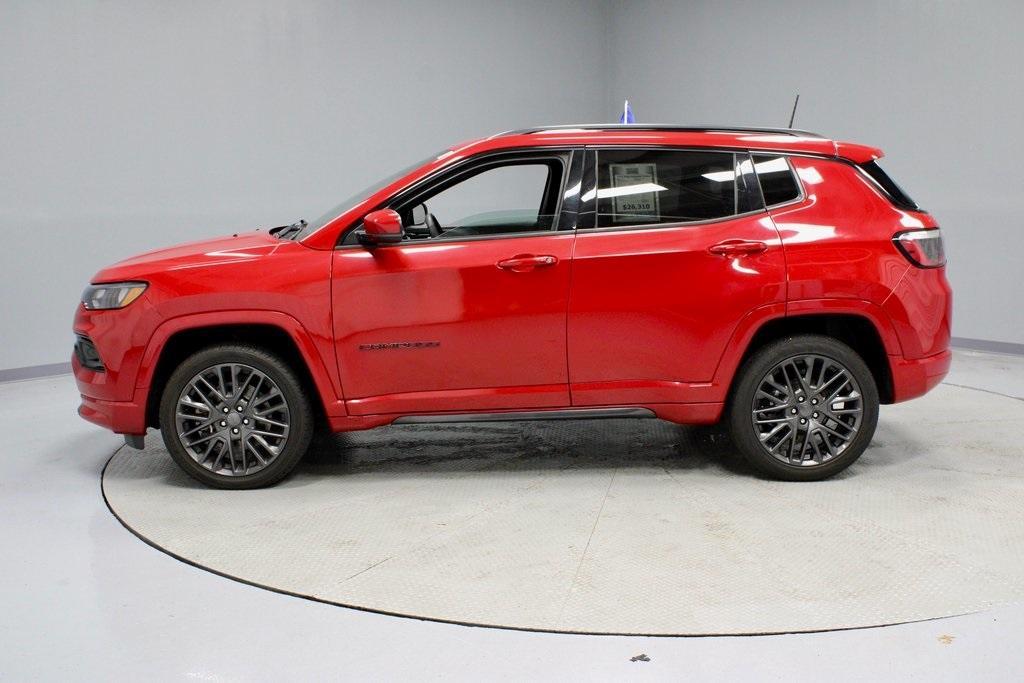 used 2023 Jeep Compass car, priced at $22,330