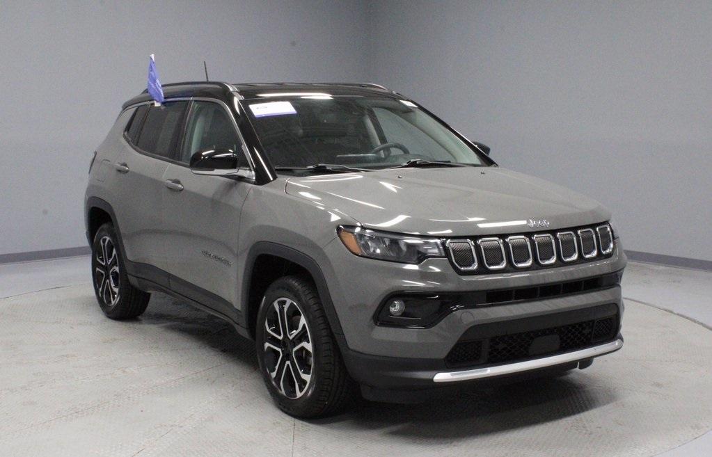 used 2022 Jeep Compass car, priced at $23,631