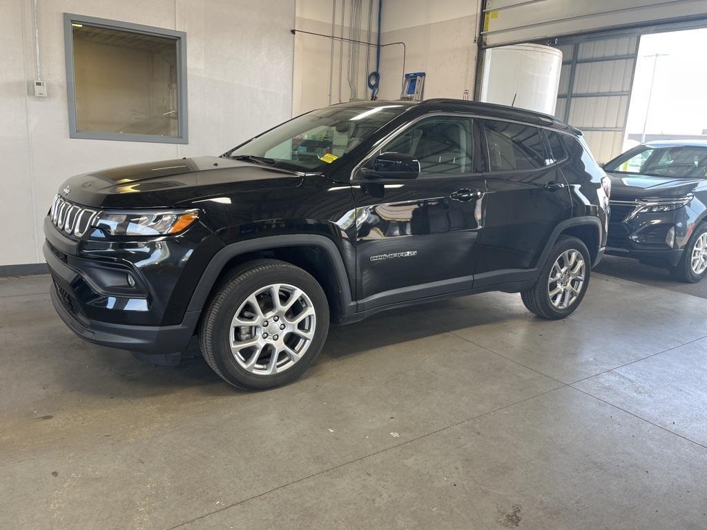 used 2022 Jeep Compass car, priced at $22,288