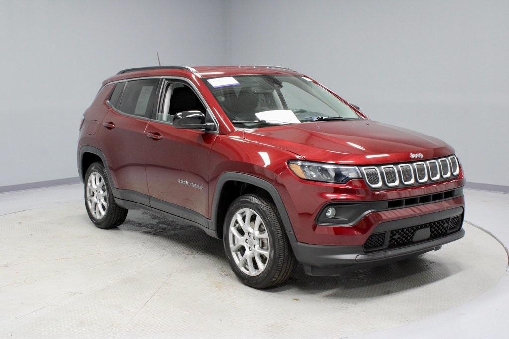 used 2022 Jeep Compass car, priced at $23,269