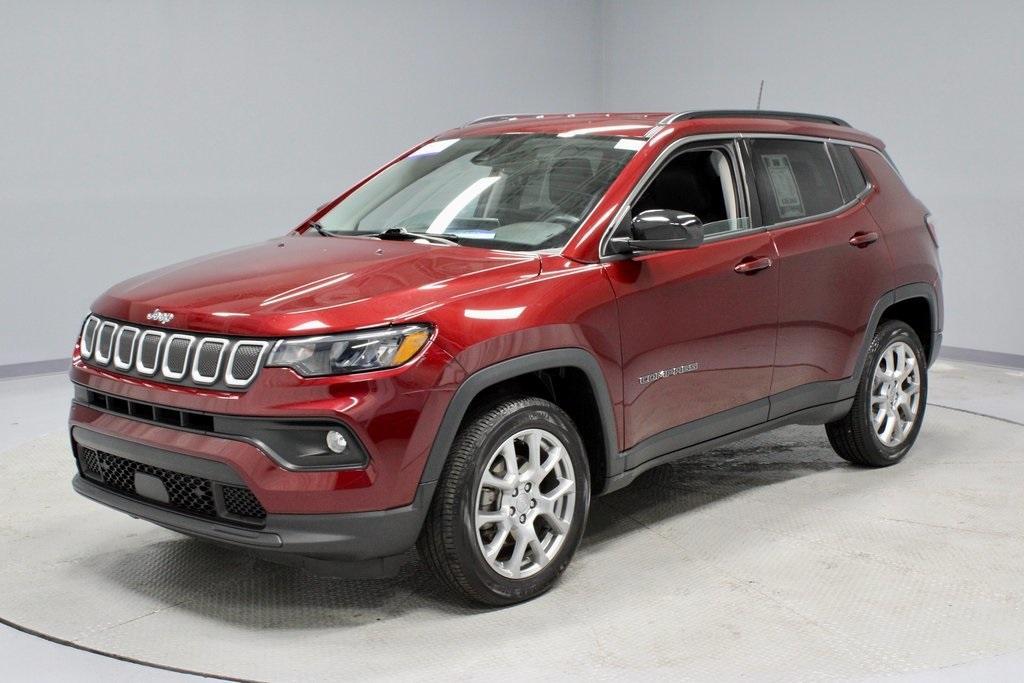 used 2022 Jeep Compass car, priced at $22,355
