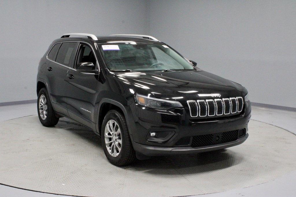 used 2021 Jeep Cherokee car, priced at $19,186