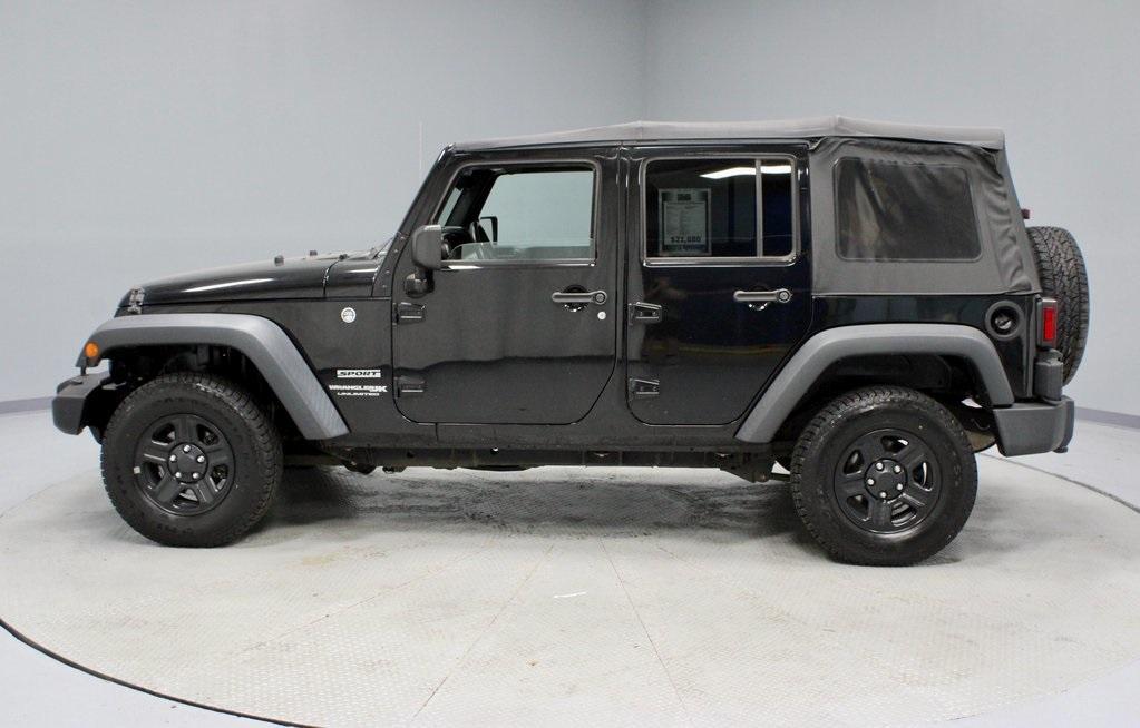 used 2018 Jeep Wrangler JK Unlimited car, priced at $19,306