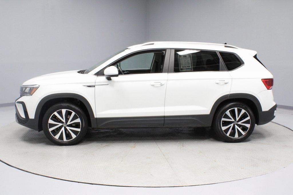 used 2023 Volkswagen Taos car, priced at $20,500