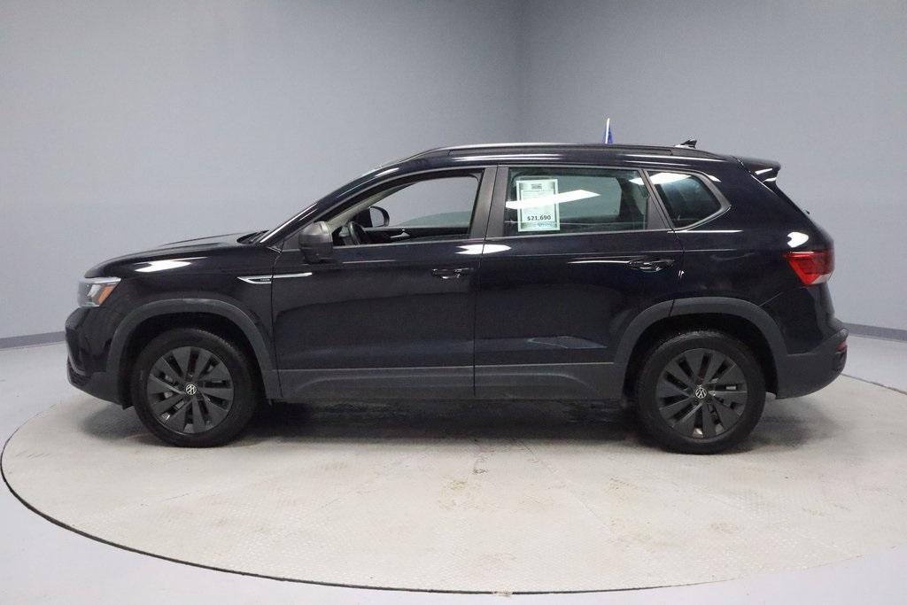 used 2024 Volkswagen Taos car, priced at $20,273