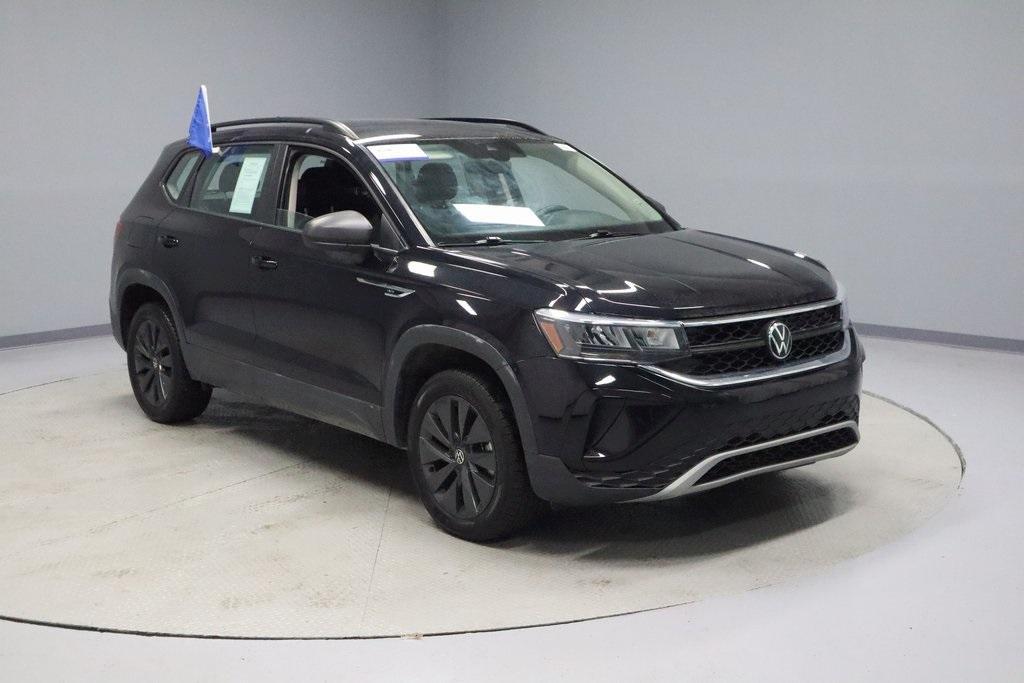 used 2024 Volkswagen Taos car, priced at $20,273