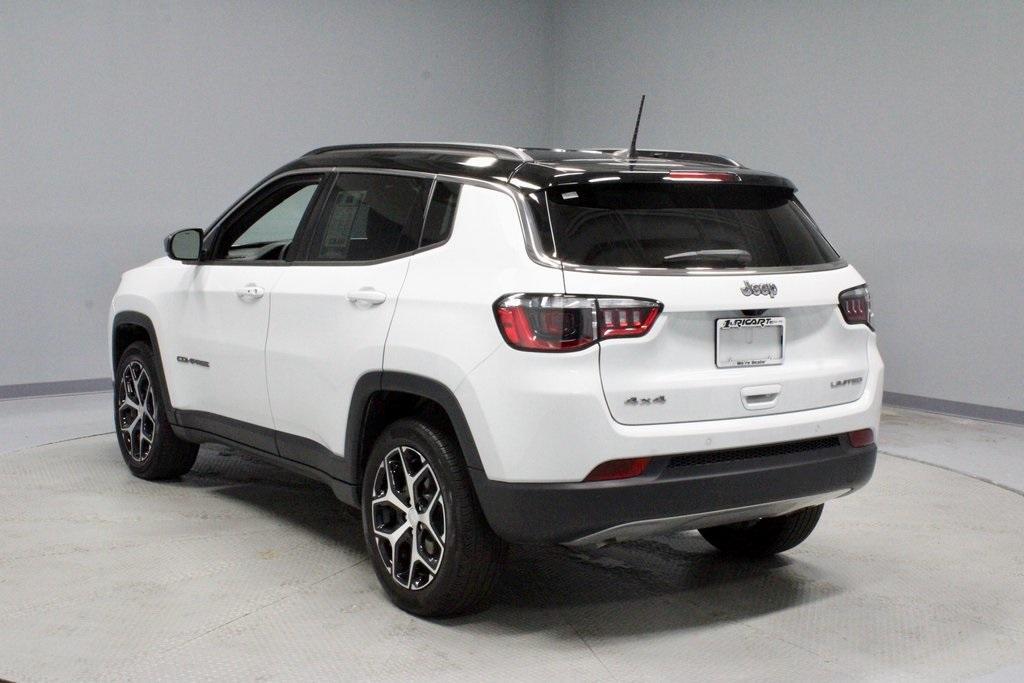 used 2024 Jeep Compass car, priced at $25,500