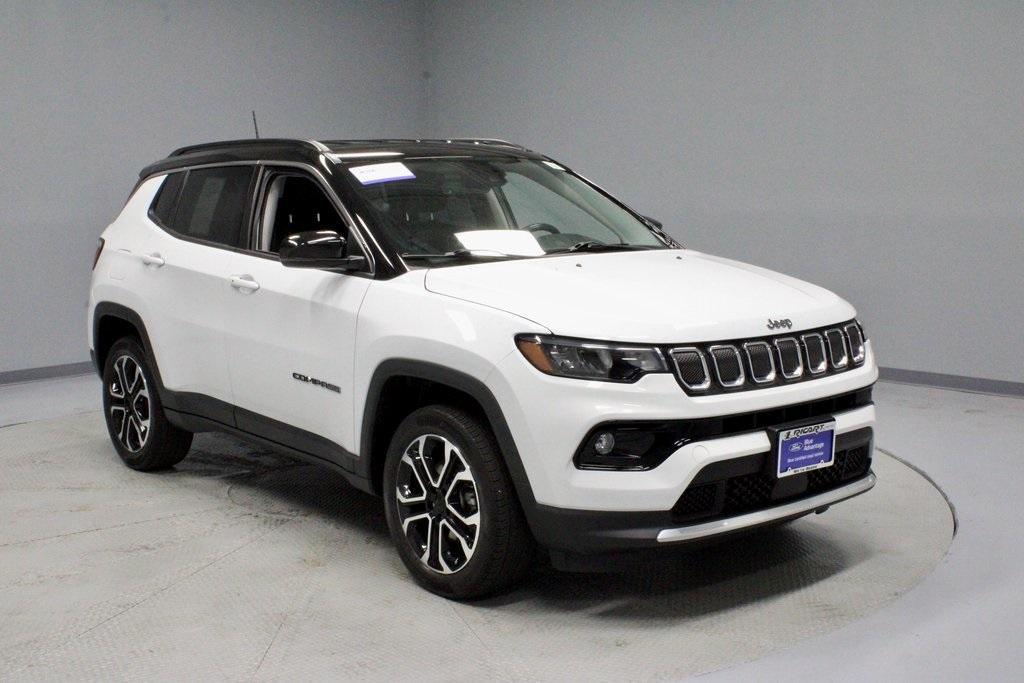 used 2022 Jeep Compass car, priced at $24,641