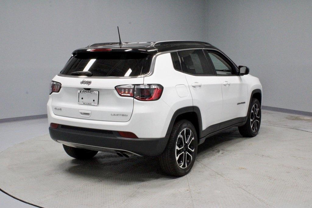 used 2022 Jeep Compass car, priced at $24,641