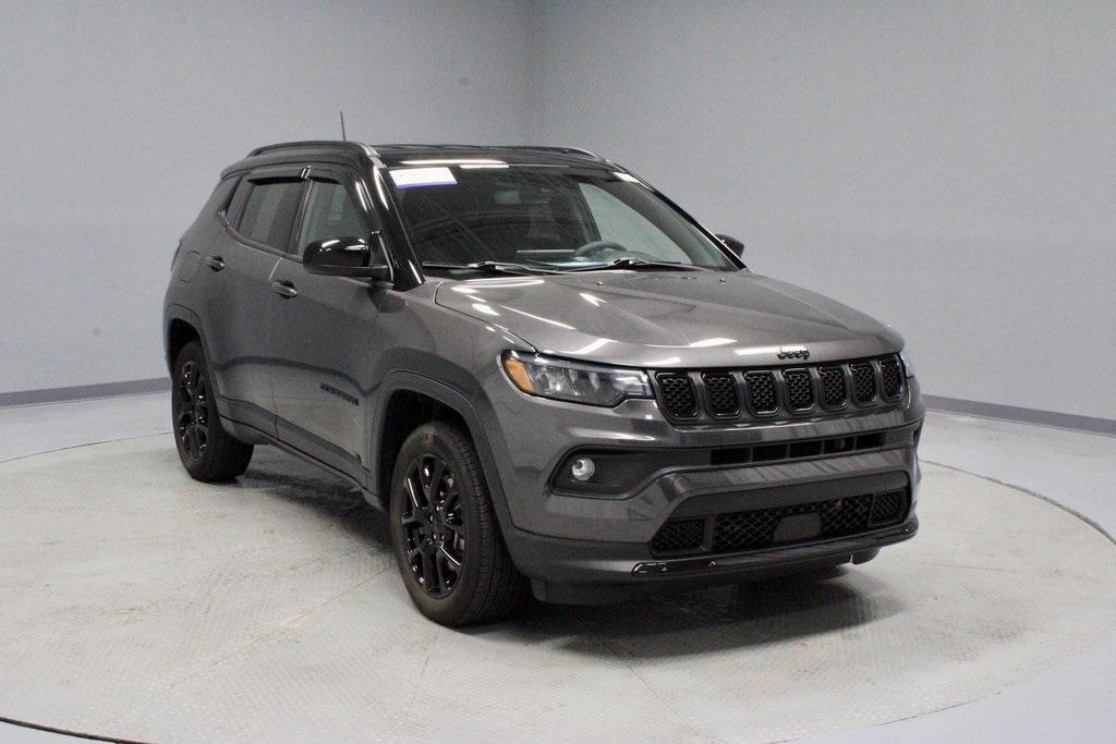 used 2023 Jeep Compass car, priced at $25,000