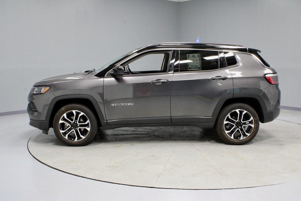 used 2022 Jeep Compass car, priced at $21,439