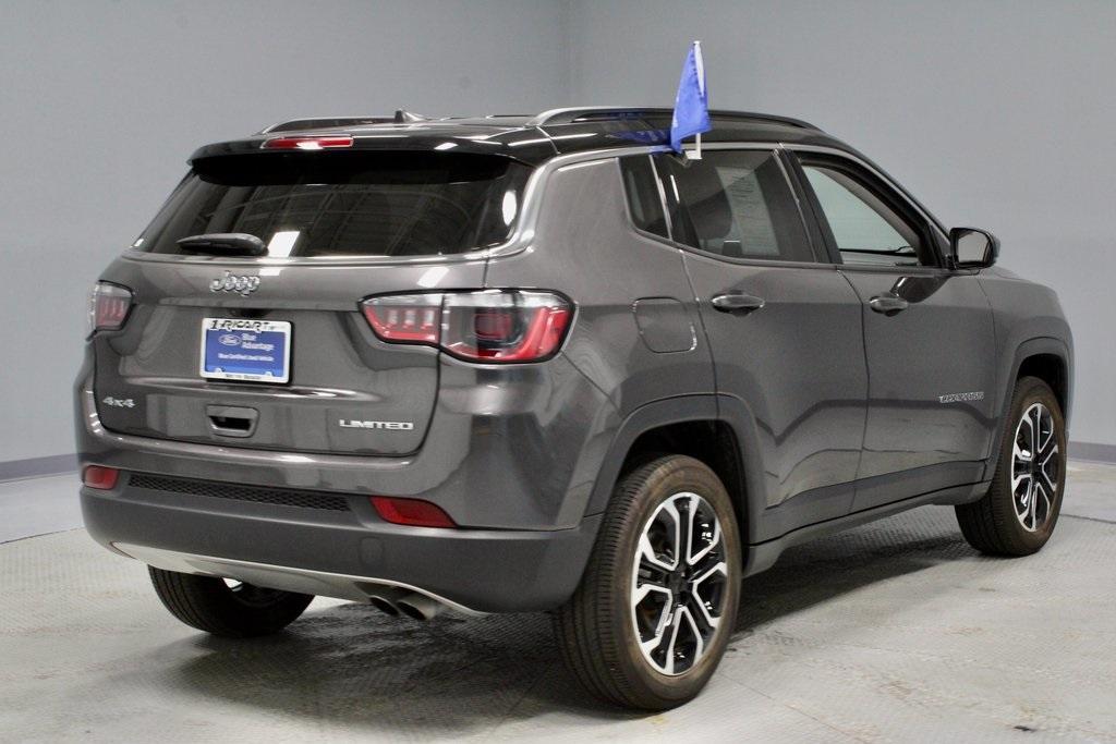 used 2022 Jeep Compass car, priced at $21,439