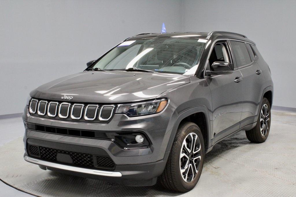 used 2022 Jeep Compass car, priced at $21,439