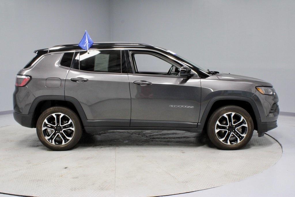 used 2022 Jeep Compass car, priced at $21,439