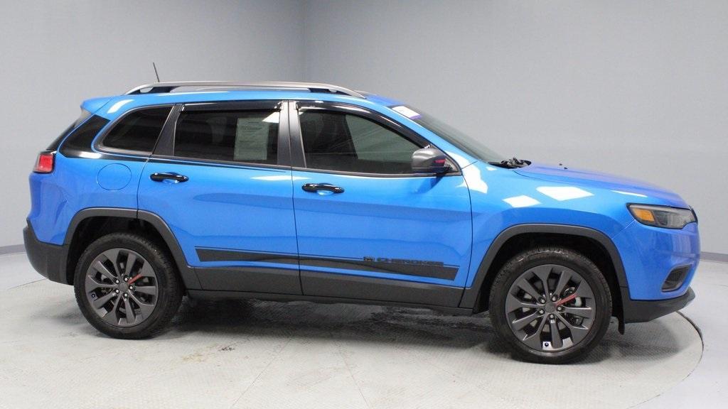 used 2021 Jeep Cherokee car, priced at $16,975