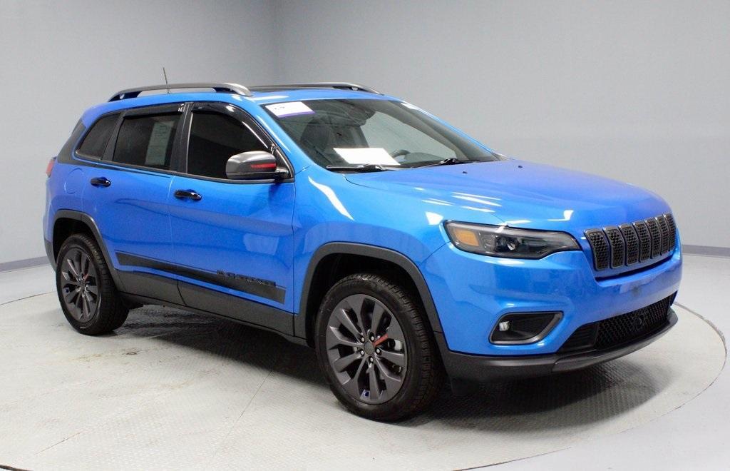 used 2021 Jeep Cherokee car, priced at $16,975