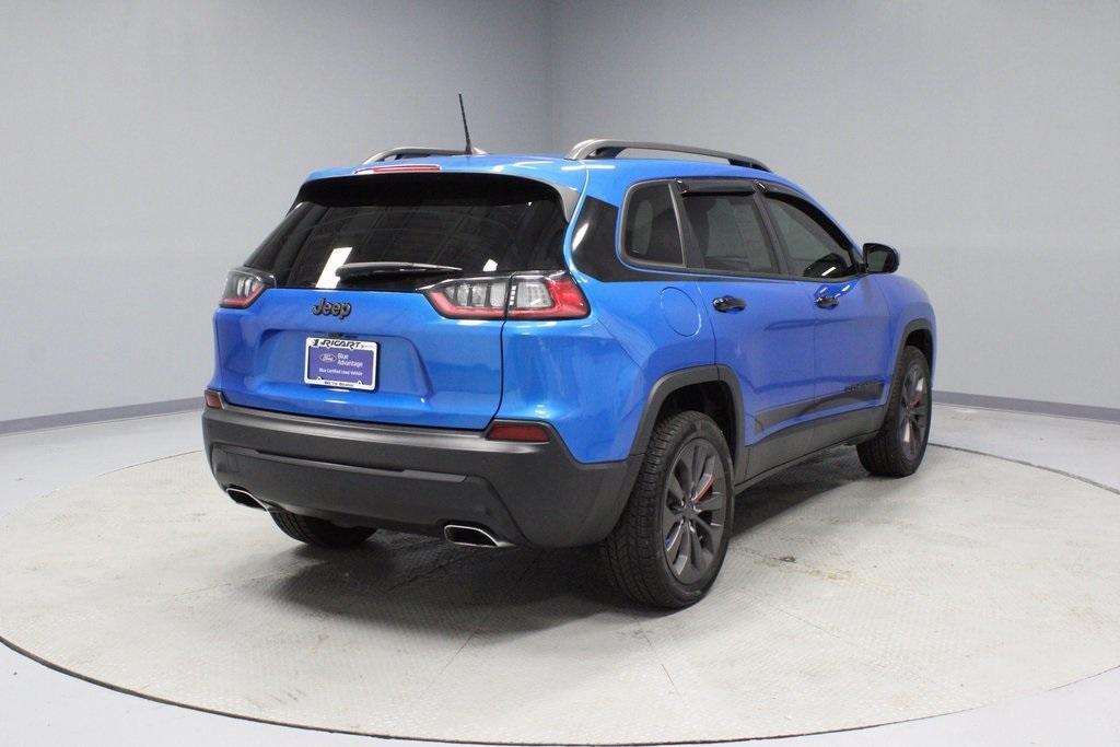 used 2021 Jeep Cherokee car, priced at $16,975