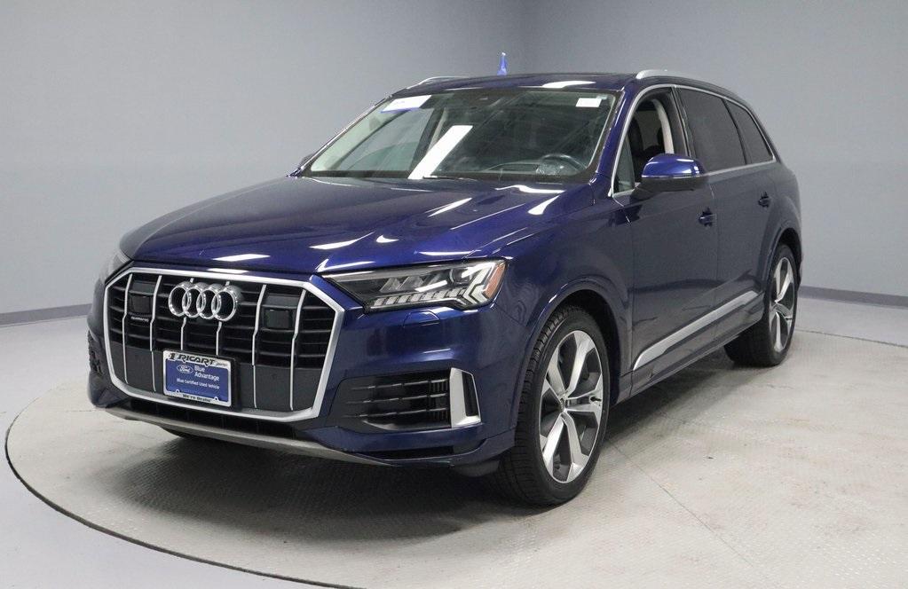 used 2021 Audi Q7 car, priced at $29,833