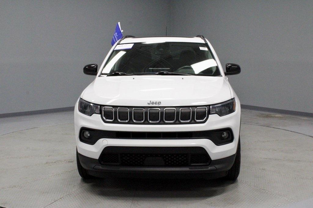 used 2022 Jeep Compass car, priced at $22,755