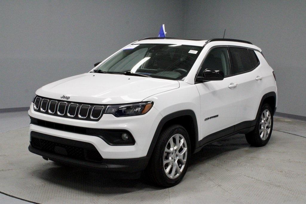 used 2022 Jeep Compass car, priced at $22,755