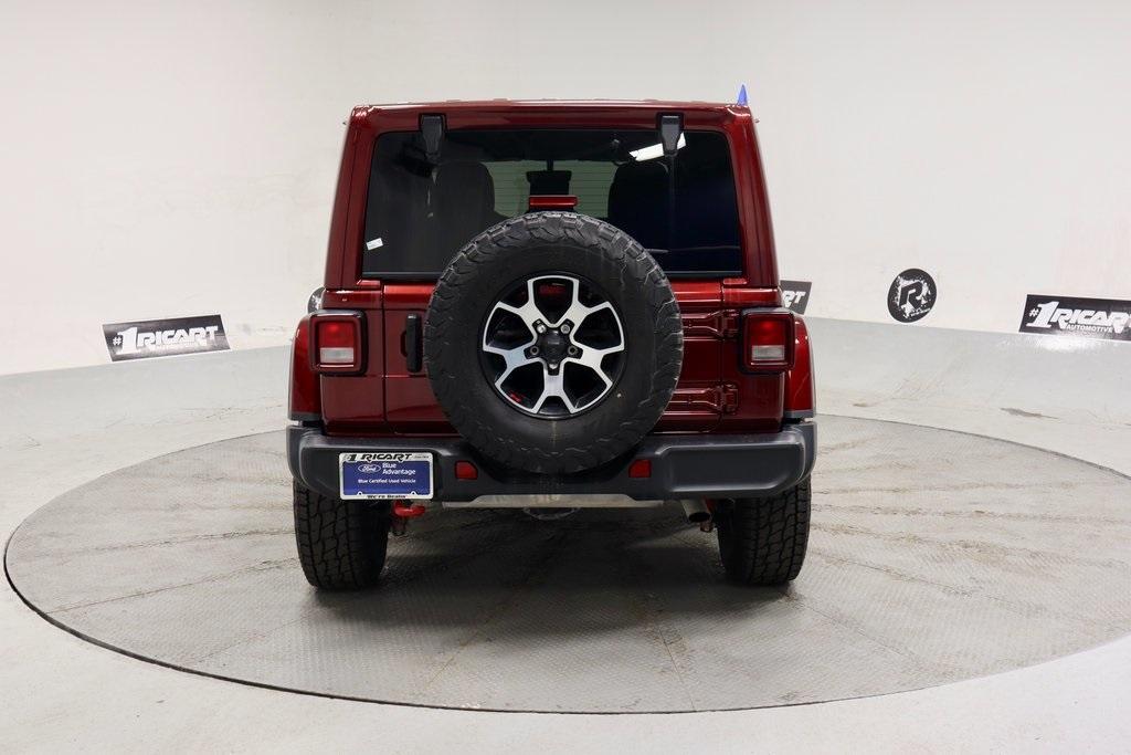 used 2021 Jeep Wrangler Unlimited car, priced at $31,823