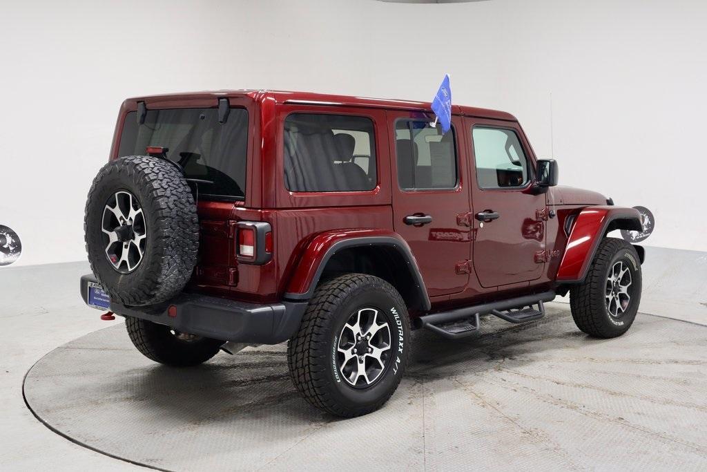 used 2021 Jeep Wrangler Unlimited car, priced at $31,823