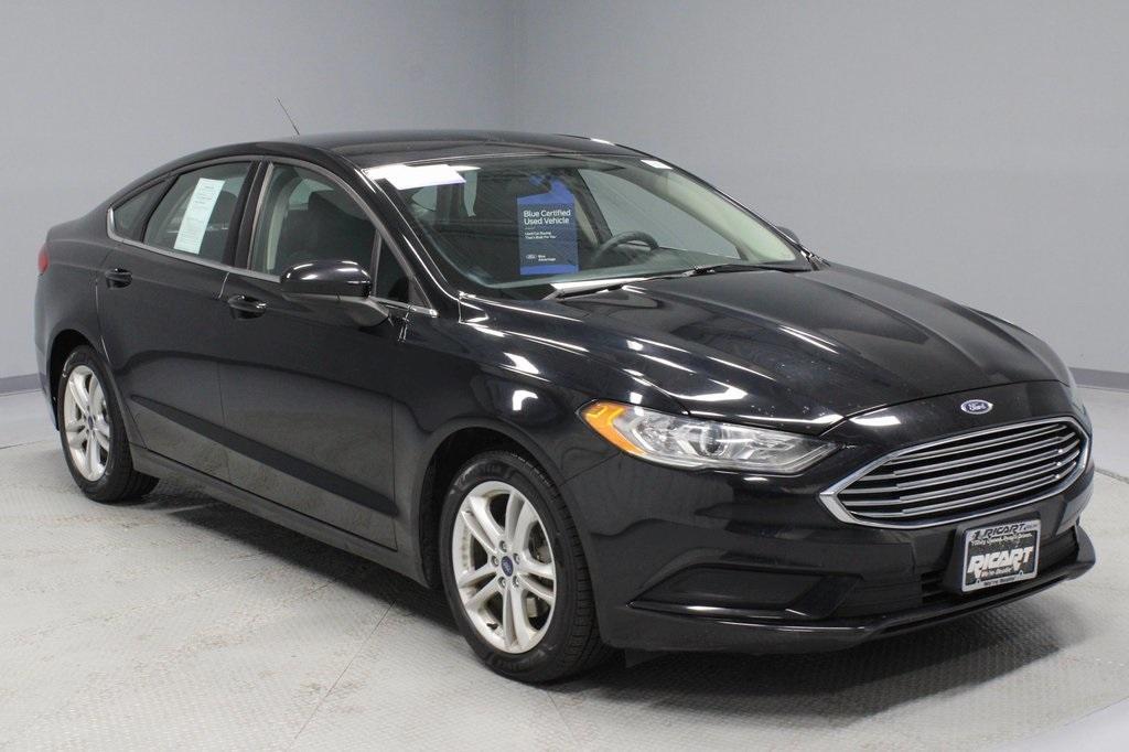 used 2018 Ford Fusion car, priced at $13,820