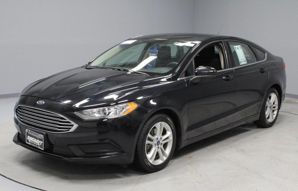 used 2018 Ford Fusion car, priced at $13,820
