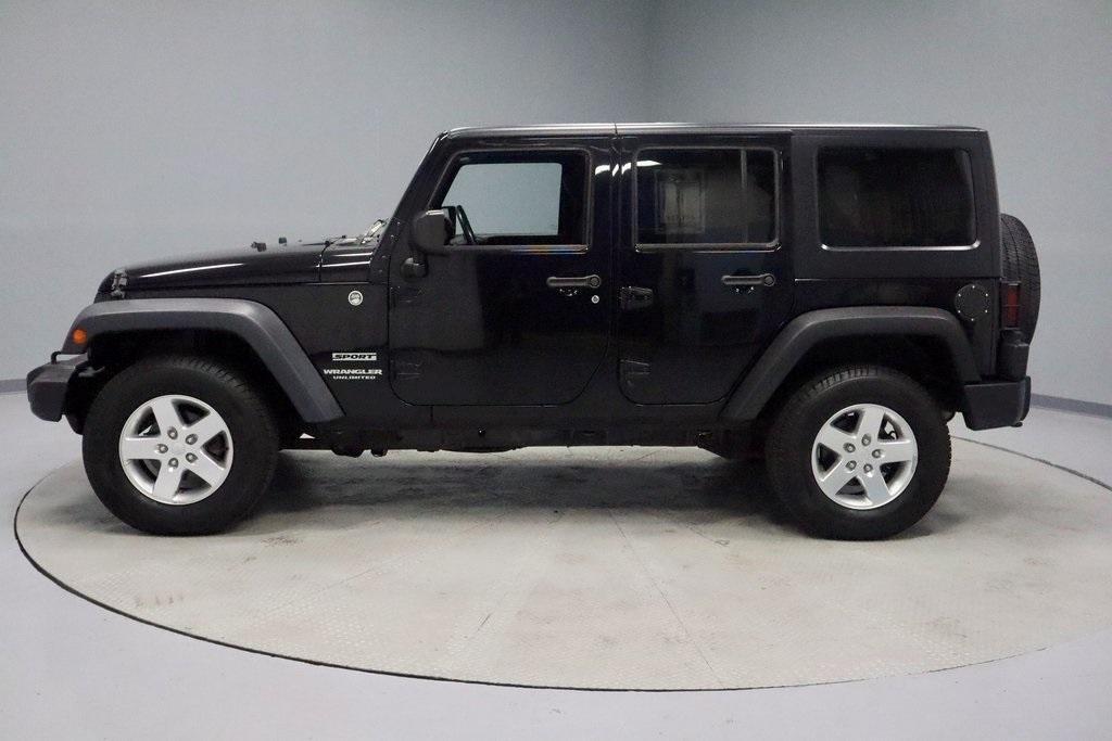 used 2015 Jeep Wrangler Unlimited car, priced at $13,547